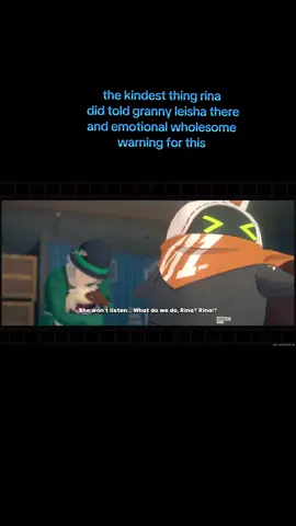 rina's kind message to granny leisha was very emotional I started tearing up from it (game: zenless zone zero platform PlayStation 5) #zenlesszonezero #zzzero #fyp #hoyoverse #alexandrinasebastiane 