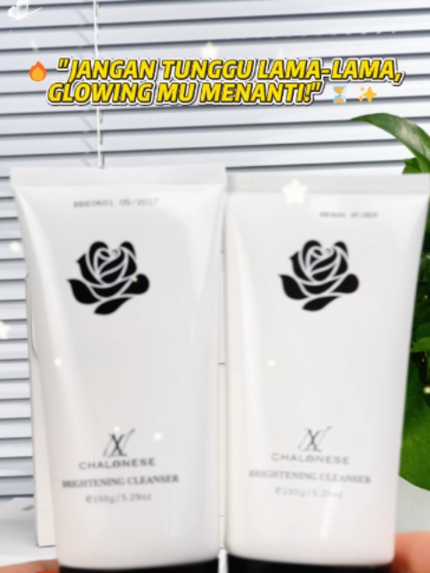 Yuk glowup bareng ... ini dia rahasianya!☝🏼💖#FACIALWASH #FreshStart #wajahbersih #ChaloneseCleanser #bersihkanporipori #facialwash #cleanse