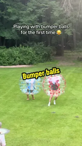 Man these are fun… #bumperballs #games 