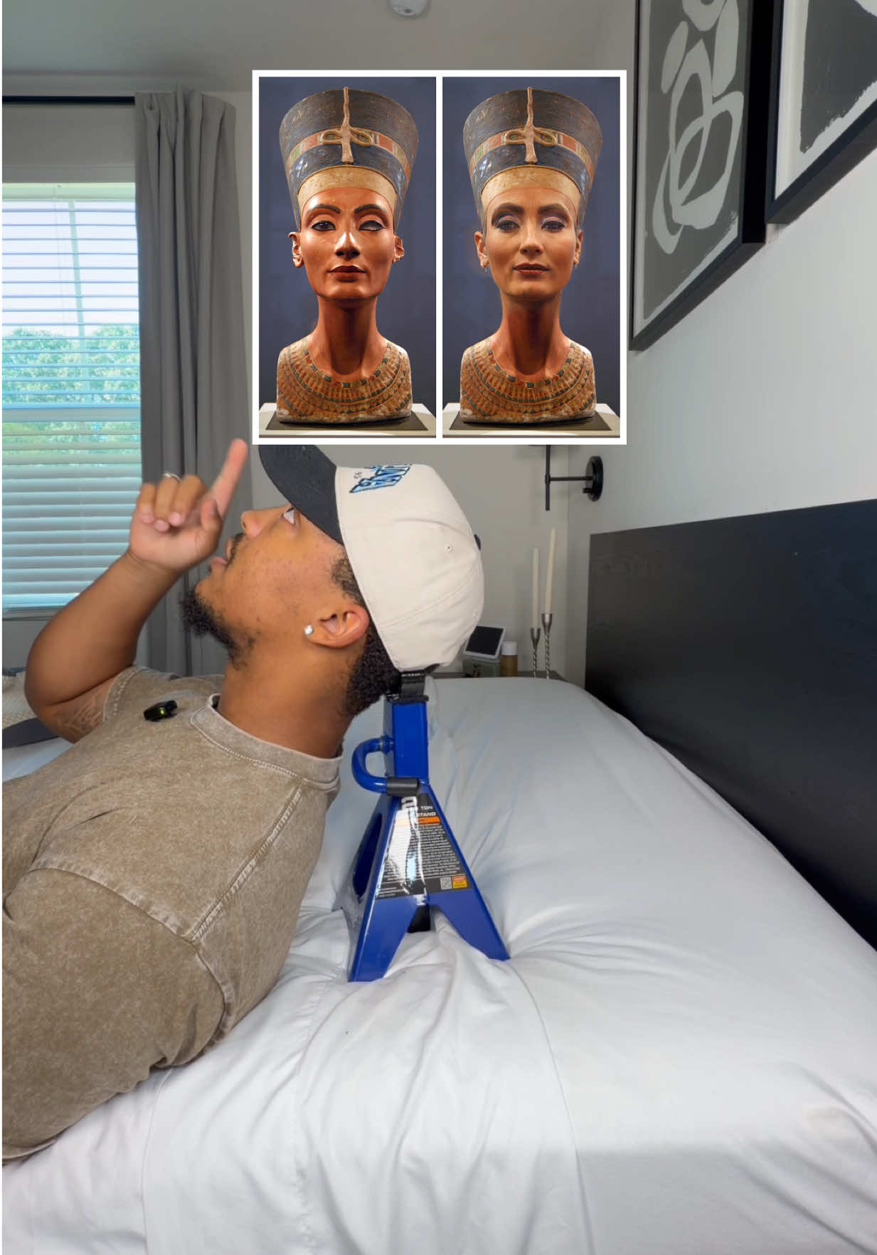 Never sleep like this again 👀 #cervicalpillow #neckpain #ergonomicpillow #healthysleep #memoryfoampillow 