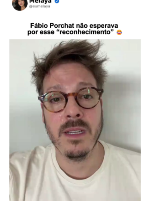 @fabioporchat descobriu que virou assunto na Alerj e decidiu receber o “reconhecimento” do jeito que sabe fazer: com muito bom humor. A CCJ da Alerj aprovou um projeto que propõe declarar o humorista “persona non grata” no Rio de Janeiro. Em vez de lamentar, Porchat aproveitou a situação para ironizar e brincar com o fato de um deputado ter parado para falar dele. Quando a crítica vira conteúdo, o humorista não perde a oportunidade. 😂 #fabioporchatcy