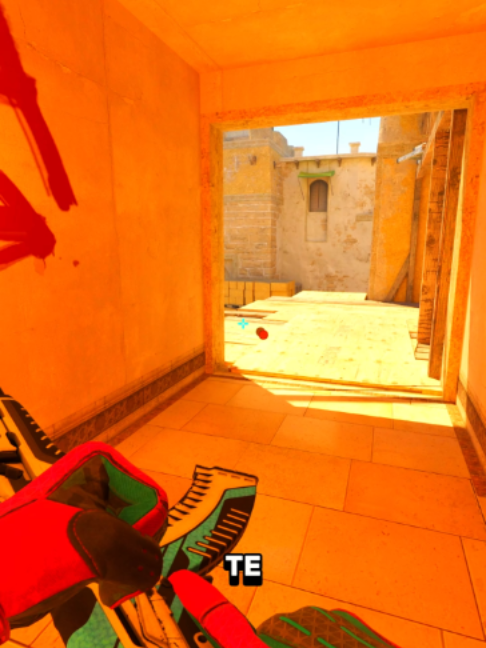 ВАН-ВЕЙ ДЫМ ПАЛАС НА МИРАЖЕ! #counterstrike #раскид #смок #кс
