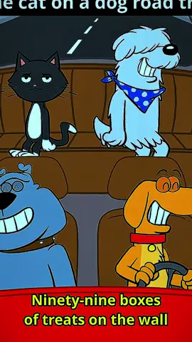Dog road trip#cartoon #animals #comedyvideos #funnyvideo #animation 