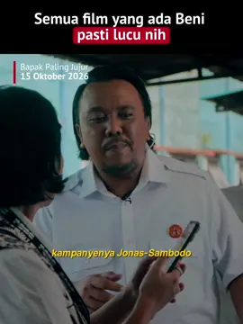 Beni main di film ini jadi pejabat 😂 Jangan lupa saksikan Bapak Paling Jujur di Bioskop pada tanggal 15 Oktober 2026 #bapakpalingjujur #punyabapakjujur #bpjclip #andovidalopez 