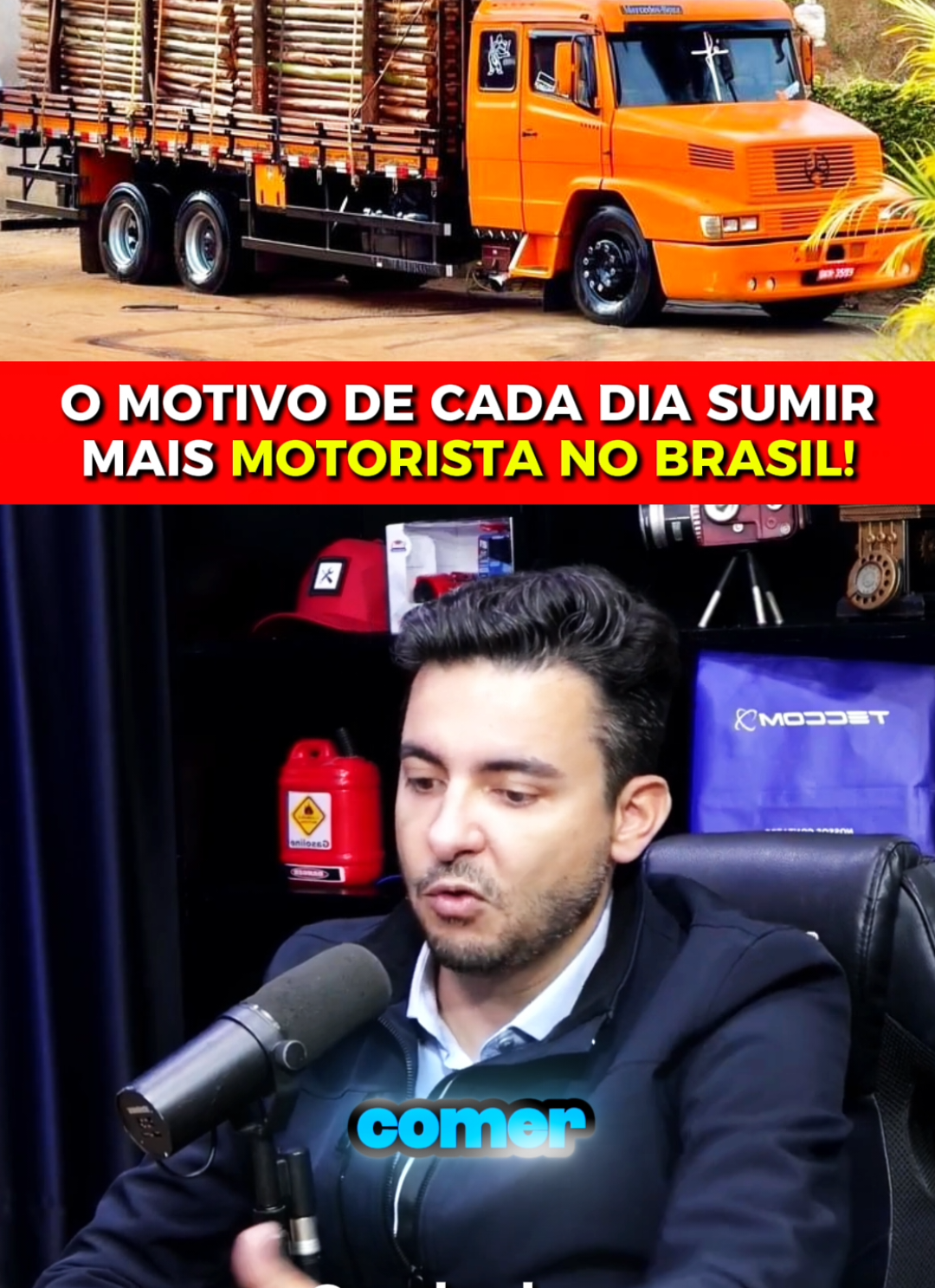Por isso tem muitos desistindo! #andreoliveiracy #caminhao 