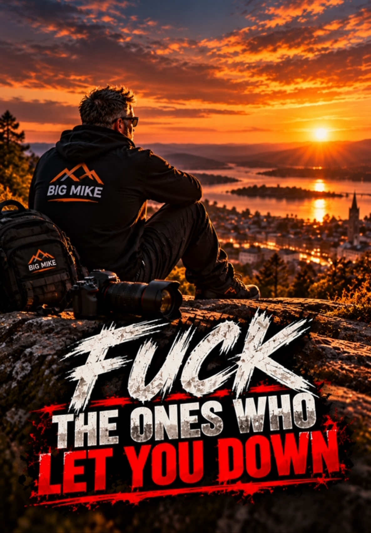 Fuck the ones who let you down. 🖤 The ones who made promises they never kept. The ones who disappeared when you needed them most. The ones who showed you exactly who they really are. No revenge. No regrets. No more wasted energy. Some people are lessons, not lifelong companions. Let them go. Move on. Live your life. 🔥 🎵 Original music by: @Rocky B 🤠  #BigMike #LifeLessons #MoveOn #ProtectYourPeace #RockyB