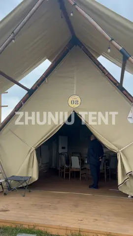 🏕️ Your cozy cabin in the great outdoors!🌿✨
 
 W-shaped canopy + private cabin = a whole new glamping experience!
 Waterproof, sun-resistant, and designed for comfortable stays.
 More space. More comfort. More adventure.🤍
 
 #WCabinTent #Glamping #GlampingTent #CampingResort #OutdoorLiving 
