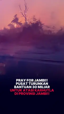 GERAK CEPAT! 🚨 Pemerintah Pusat resmi turunkan bantuan 30 Miliar Rupiah untuk atasi krisis Karhutla di Jambi. Langkah nyata demi selamatkan paru-paru Indonesia dan kesehatan warga!  #wpindo #prabowo #KarhutlaJambi #PrayForJambi #InfoTerkini