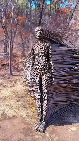 #Repost allthingsexplain ・・・ Organic Elegance: The Intersection of Nature and Art! 🌿✨ ​Observe the amazing creativity and intricate composition of this Natural Wood Sculpture! This is where raw, organic materials are transformed into a stunning human silhouette, blurring the lines between the forest and the feminine form. It’s a powerful reminder of our deep connection to the earth and the beauty found in natural simplicity. ​The Art of Eco-Friendly Sculpture ​This piece is a core example of sustainable 