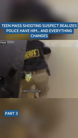 TEEN MASS SHOOTING SUSPECT REALIZES POLICE HAVE HIM… AND EVERYTHING CHANGES #bodycam #cops 