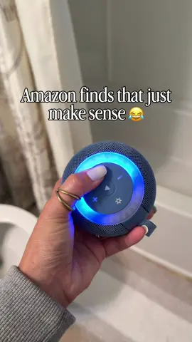 Why does everything feel more fun with music playing? 😂🎶 Found this little waterproof Bluetooth speaker on Amazon and now even bath time has its own playlist! The colorful lights are such a fun bonus too! 🛒 Linked in my Amazon storefront! #AmazonFinds #AmazonMustHaves #BluetoothSpeaker #MomLife #AmazonFavorites