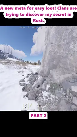 A new meta for easy loot! Clans are trying to discover my secret in Rust. (2)