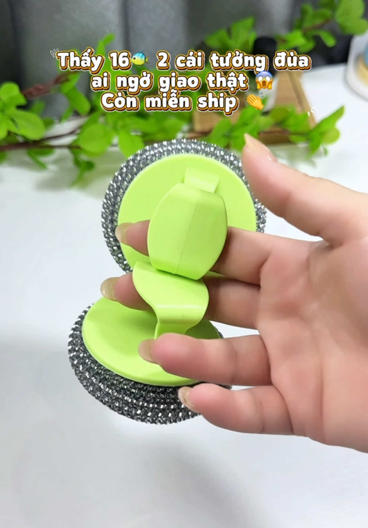 Búi sắt chà nồi khỏi xước móng combo rẻ quá #tiktokshop1010 #chinhhangsaledam #buisatchanoi #buisatchaxoongnoi #noitro 
