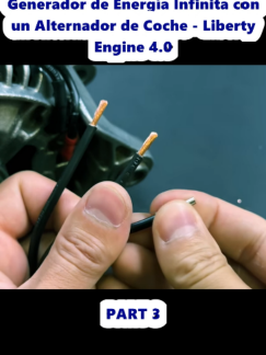 Generador de Energía Infinita con un Alternador de Coche - Liberty Engine 4.0 (3)