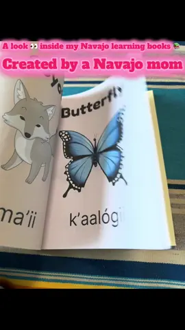 All books available in my TikTok shop or link in my bio! #NavajoMom #NavajoLanguage #Navajo #nativetiktok 
