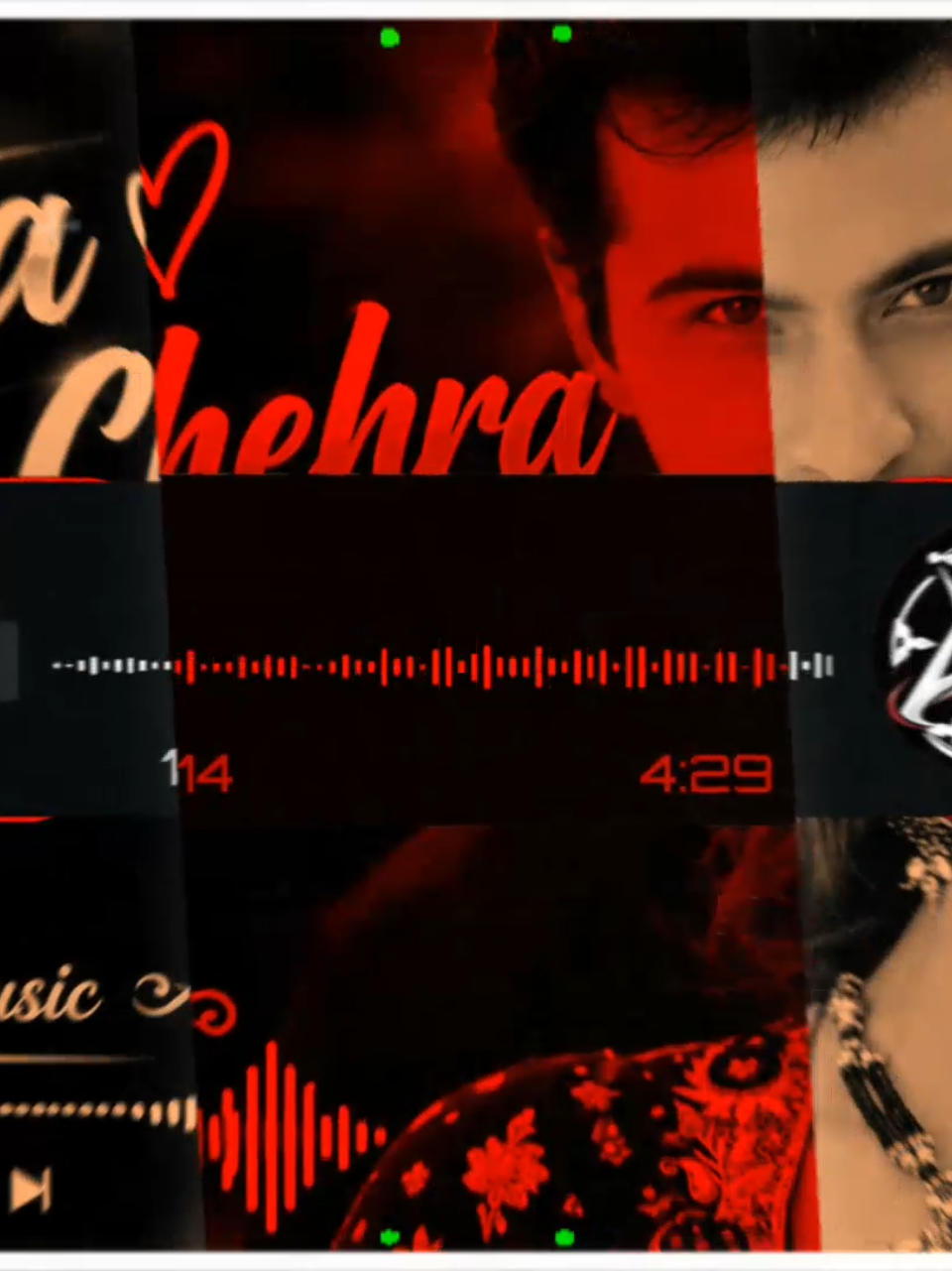 Kitna Haseen Chehra 🎧❤️😍. . Haye This Song ❤️🎧✌️😍. . #fyp #goviral #foryoupage #awmusiic #trending 