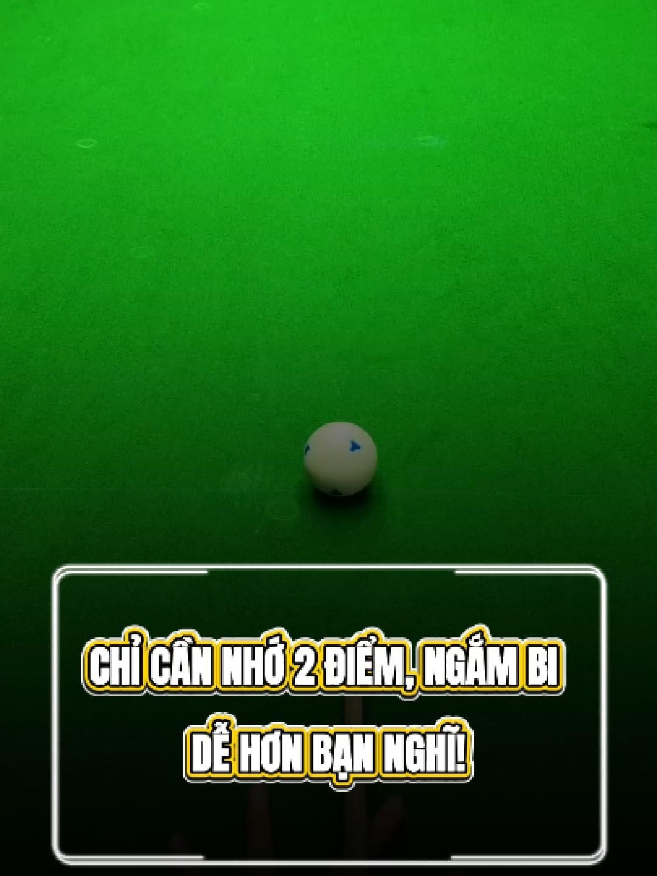 Chỉ cần nhớ 2 điểm, ngắm bi dễ hơn bạn nghĩ! #Bida #Billiards #HocBida #MeoBida #KyThuatBida