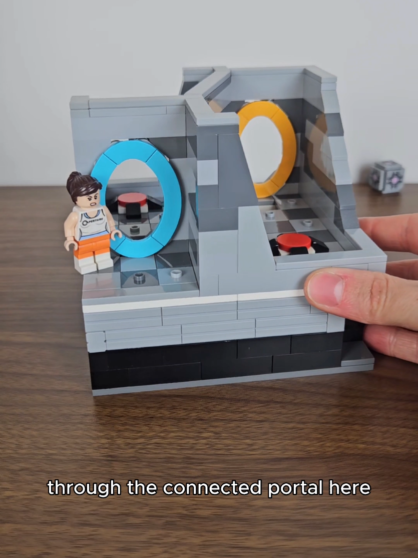 Working LEGO Portal #lego #portal 