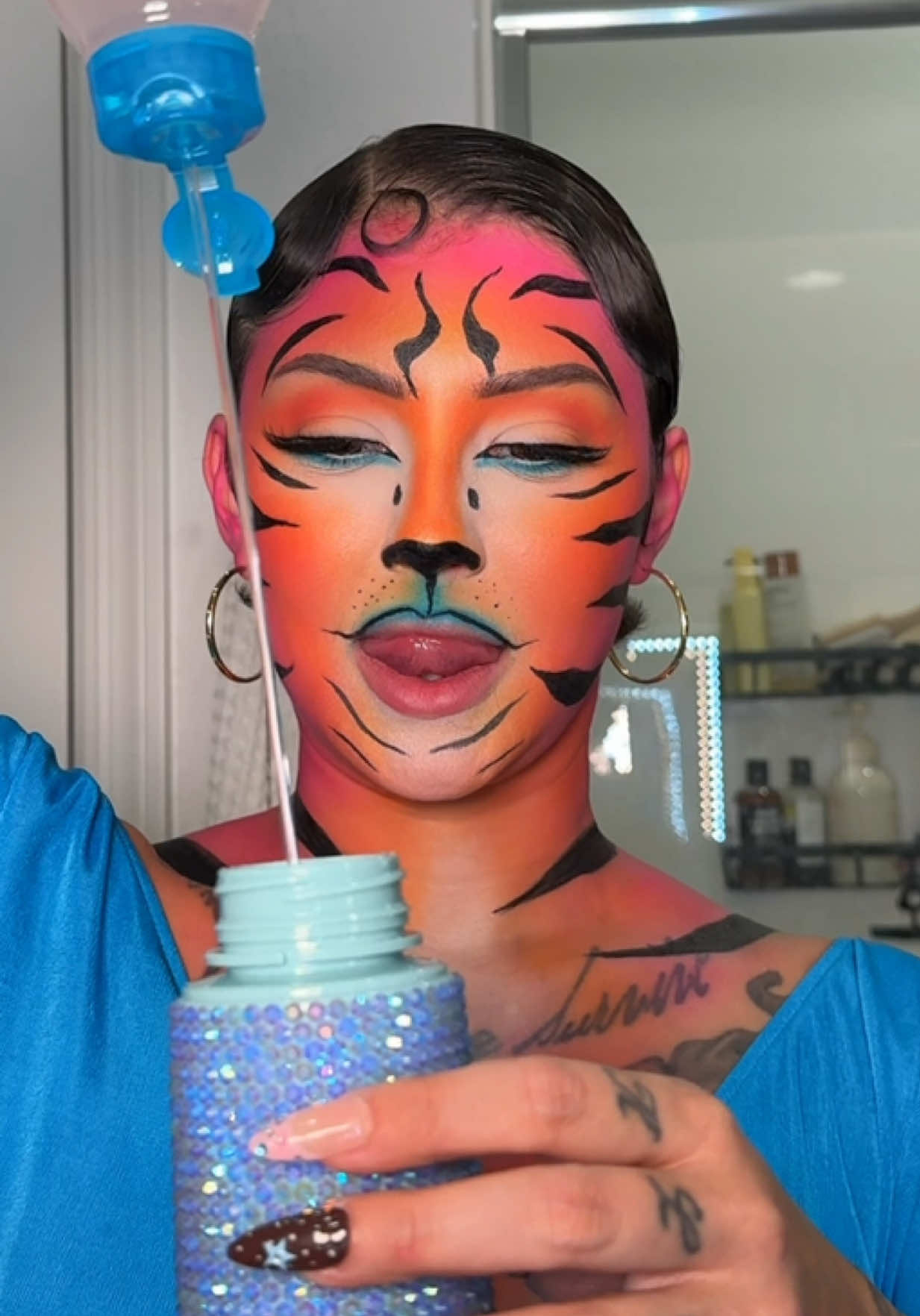 We all know @GARNIER Micellar Water can melt off everyday makeup but what about Halloween makeup? 😮‍💨 Had to test it myself! What do we think!? #GarnierPartner #GarnierSkincare #HalloweenMakeup #SkincareHack  #MakeupRemoval