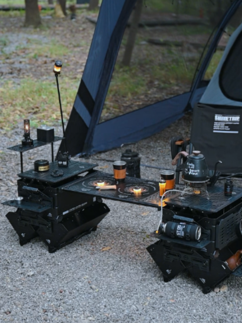 ALL BLACK. ALL STYLE. ALL SHINETRIP.🖤🖤🖤 https://shinetripoutdoor.com #shinetrip #campinggear #camping #fyp #outdoorgear #outdoorliving #campingequipment #glamping #campsetup