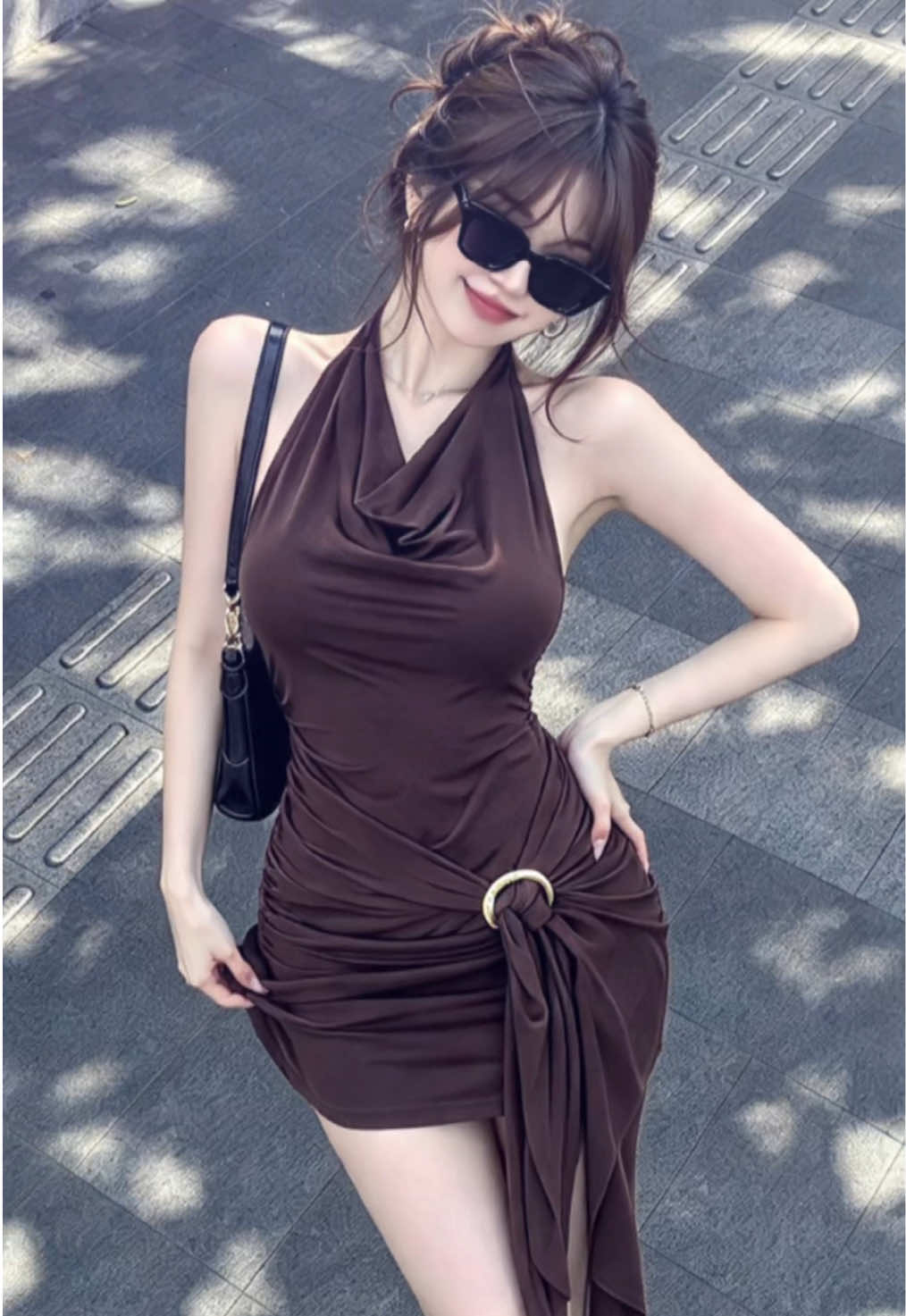Dress halter#dress #dresshalter#minidres 