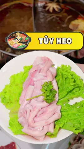 Ai chưa thử tủy 🐷 nhúng lẩu thì lần tới ghé Tiệm Lẩu Bốn Vị Bò Ngon Cần Thơ gọi thử một phần nhaaa! 😋#tiemlaubonvibongon #anhbachi #laucantho #monngoncantho #cantho 