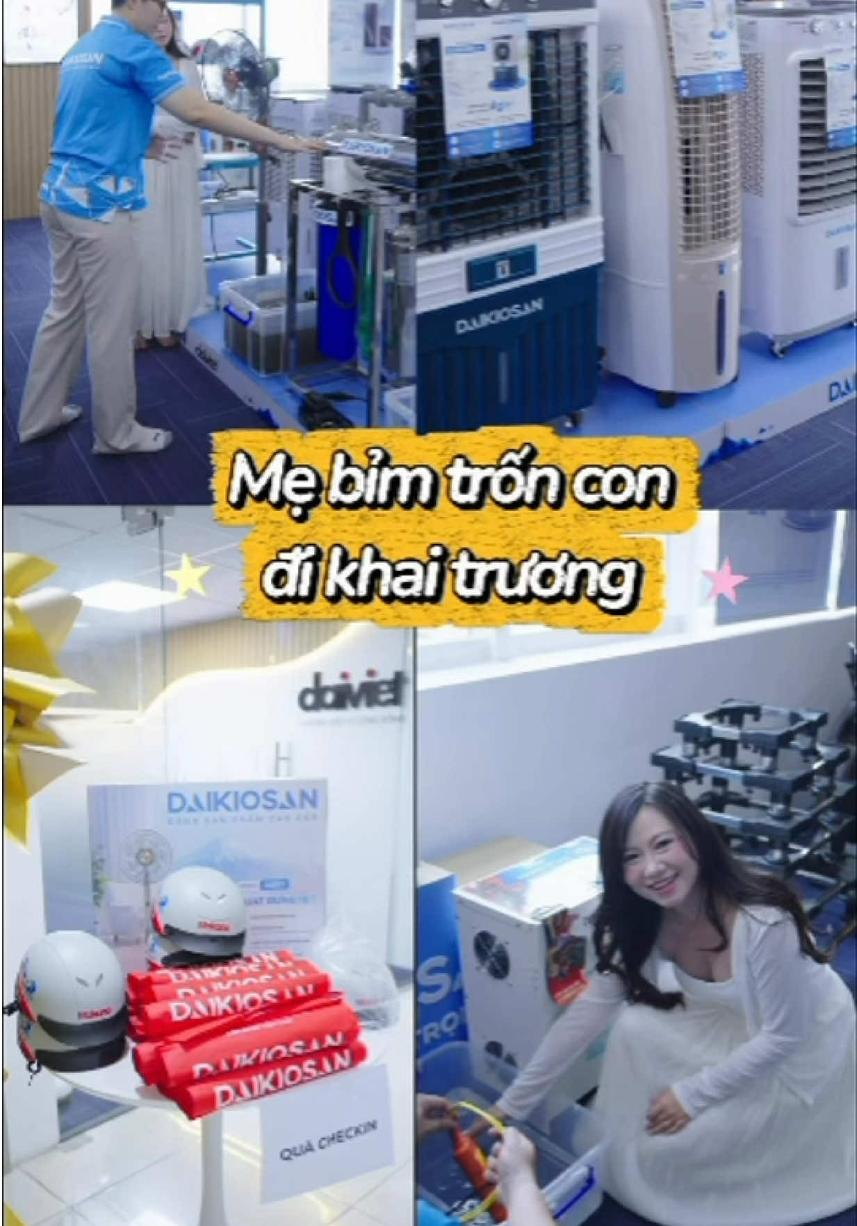 Tranh thủ trốn con một chút, ghé showroom Daikiosan xem có gì hay ho nè 👀✨ Một vòng khám phá các thiết bị công nghệ cho gia đình, cái nào cũng muốn tìm hiểu thử! 💗 #Daikiosan #Daikiosantanbinh #Trungtamtrainghiemcongnghe 