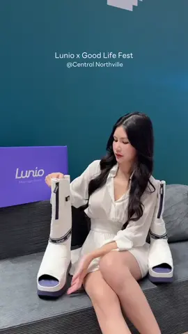 Lunio Massage Boots ไอเทมใหม่มาแรง สำหรับสายกิจกรรม ที่อยากกระชับเรียวขาและผ่อนคลาย ตอบโจทย์มากๆ ❤️✨   #LunioLife #LunioMassageBoots #รองเท้านวดเพื่อสุขภาพ #ของดีบอกต่อ 