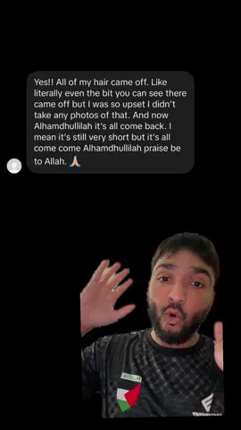 This customer left an amazing review and honestly it means so much to us because of the change we were able to bring to his life 🙏❤️

#HairOil #HairCareRoutine #sabrremedies #natrual