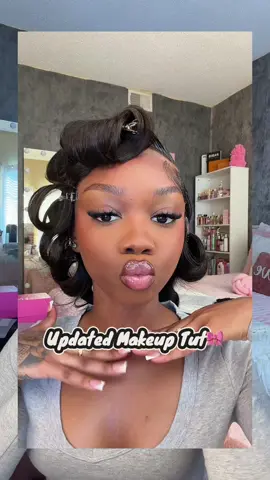 1/2 part of my makeup tutorial 🎀 most products link on my shopping cart above! ( i’m open to constructive criticism and tips for my makeup :)) )