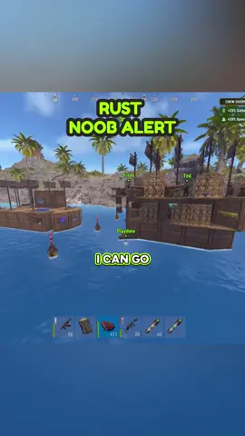 Just so you know this was edited down to 2 minutes from 15 #Rust #rustnoob #gaming #streamer #pixelpril