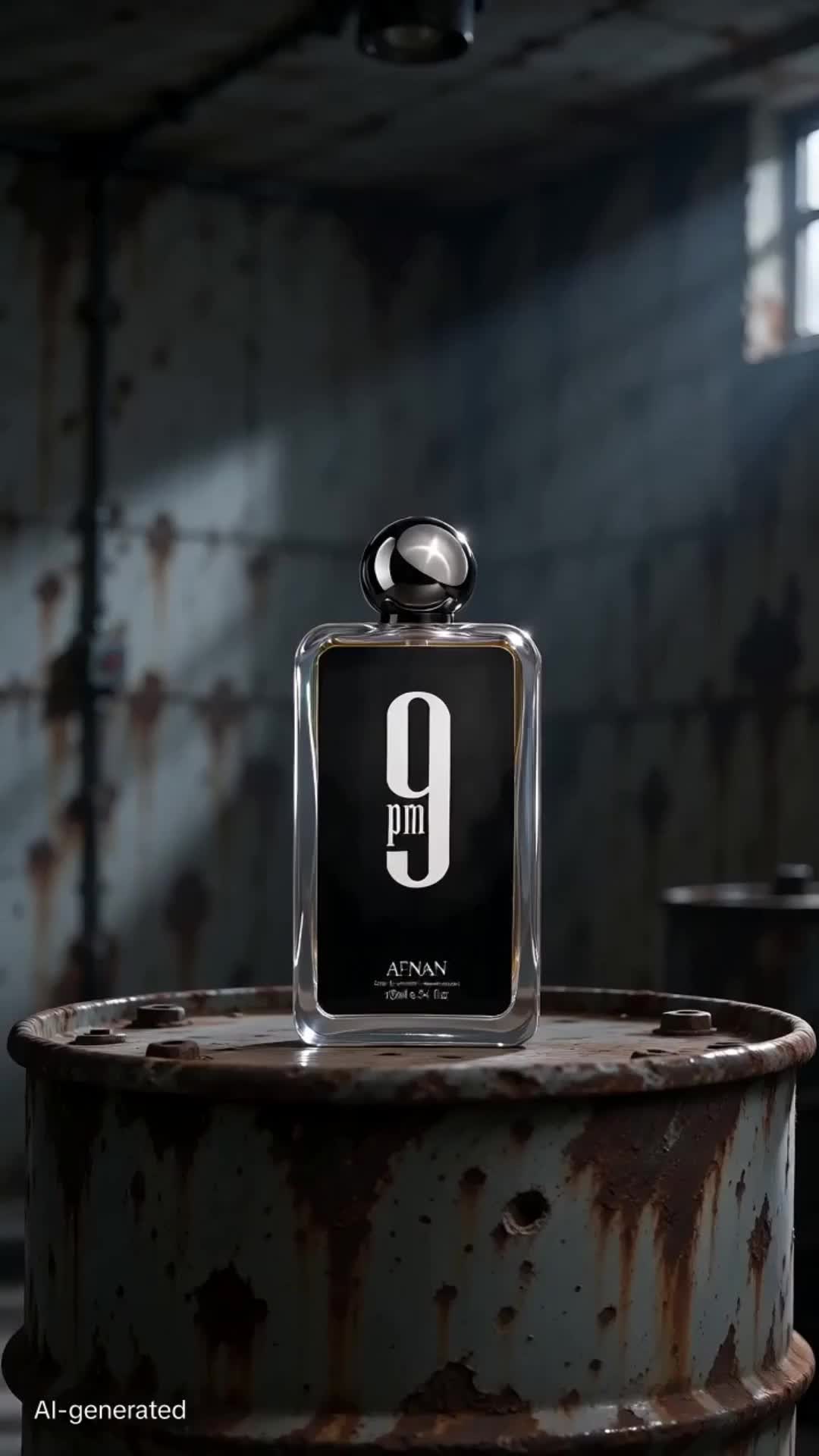 AFNAN 9PM Eau de Parfum for Men - Rich Spicy Oriental Scent with Long-Lasting Performance and Bold Minimalist Design 