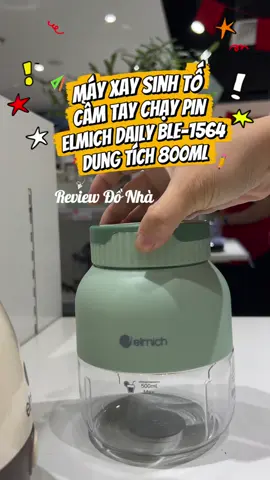 Máy Xay Sinh Tố Cầm Tay 800ml Elmich BLE-1564 #donhabep #giadung #elmich #mayxaysinhtocamtay #mayxaysinhtomini 