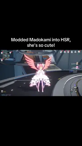 Again, modding IS fun! Completely worth. 👌 #madoka #HonkaiStarRail #madokamagica 