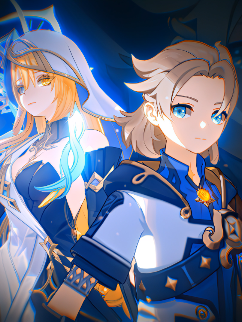 Stepmom and sonn. | Scenes: me | #Rhinedottir #Naberius  #Albedo #GenshinImpact #genshinimpactedit