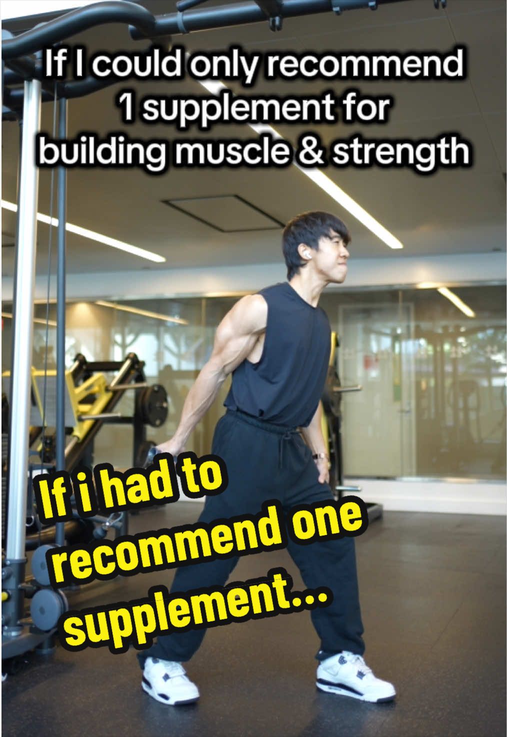 If I could only recommend one supplement for building muscle and strength, it would be creatine. You don’t need to load it, cycle it or obsess over timing. Take 5g of creatine monohydrate every day and stay consistent. I use @Transparent Labs Creatine HMB which gives you the full 5g dose of creatine monohydrate per serving. Use code PATH for 10% off. Lincoln bio. #Fitness #gym  #TransparentLabs #SponsoredAthlete