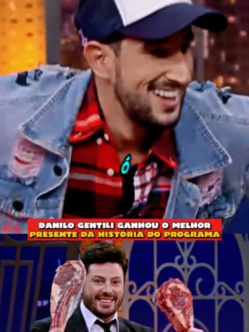 @netaobombeef1 Danilo Gentili ganhou o melhor presente da história do programa #netaobombeef #netaoclipfy #clipfyleague #danilogentili
