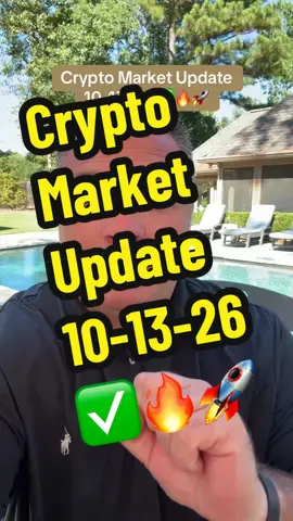 Crypto Market Update  10-13-26 ✅🔥🚀 #crypto #bitcoin #xrp #cryptoforbegginers #cryptomarketupdate 