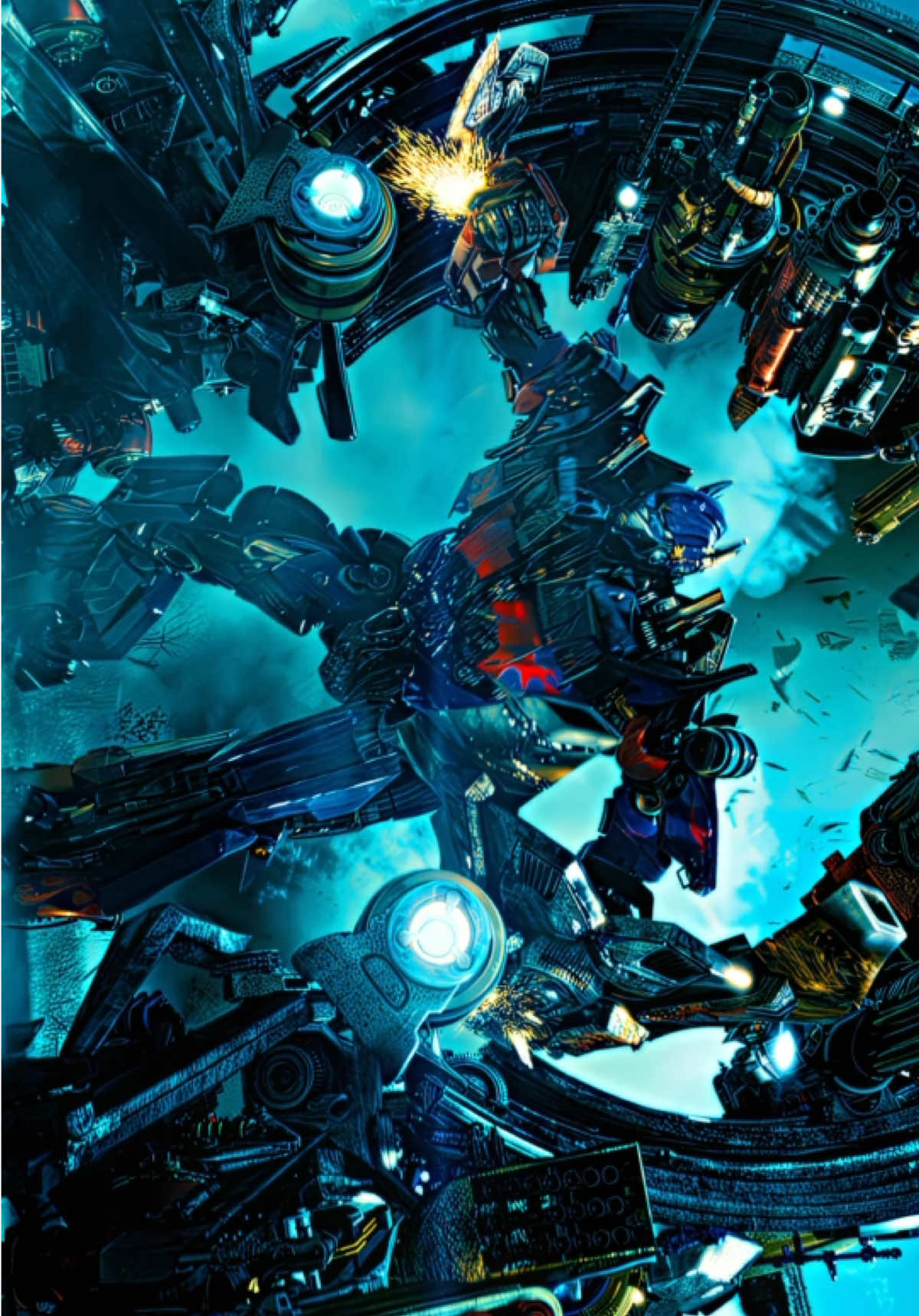 120FPS || Optimus Prime and Bumblebee are ready to fight for humanity — no fear, no mercy, only war! ⚔️🔥 #transformersdarkofthemoon #optimusprime #bumblebee #autobots #transformers 