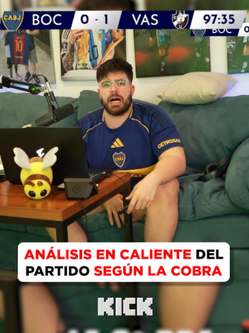 ANALISIS EN CALIENTE DE LA COBRA 😡 #argentina #lacobraaa #lacobra #davooxeneize #bocajuniors #river