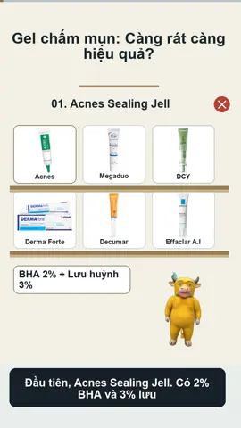 Chỉ chăm nốt mụn thôi đã đủ chưa? 6 sản phẩm này còn khác nhau ở cách chăm da sau mụn nữa!   #DCYgelchấmmụn #ThamMun #GelChamMun #DaMun #ReviewSkincare