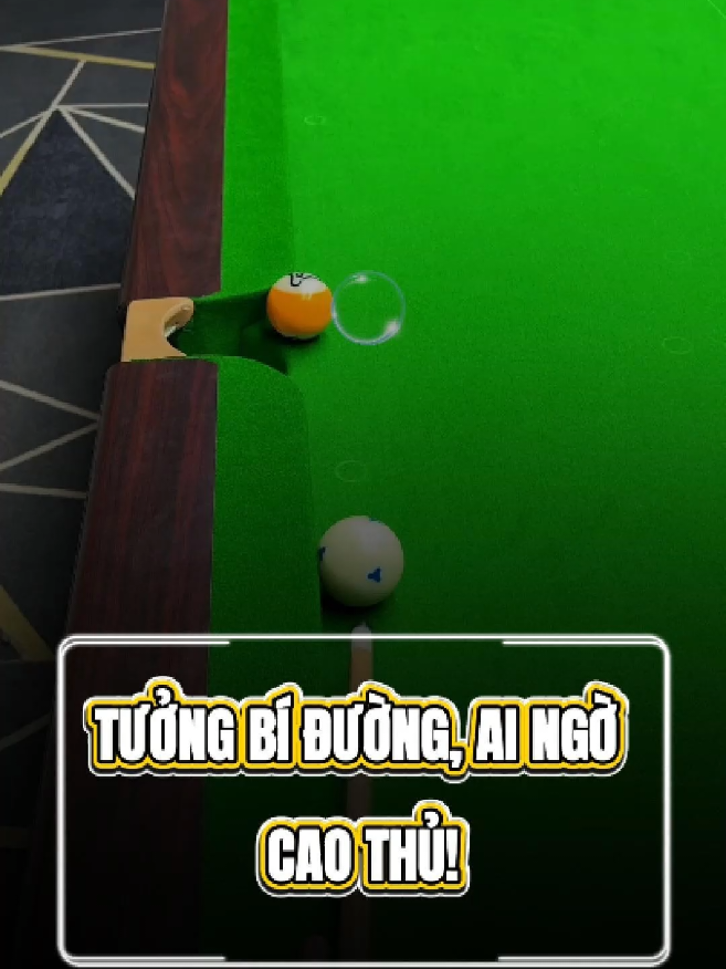 Tưởng bí đường, ai ngờ cao thủ! #Bida #BidaPhang #MeoBida #KyThuatBida #BidaCaoThu