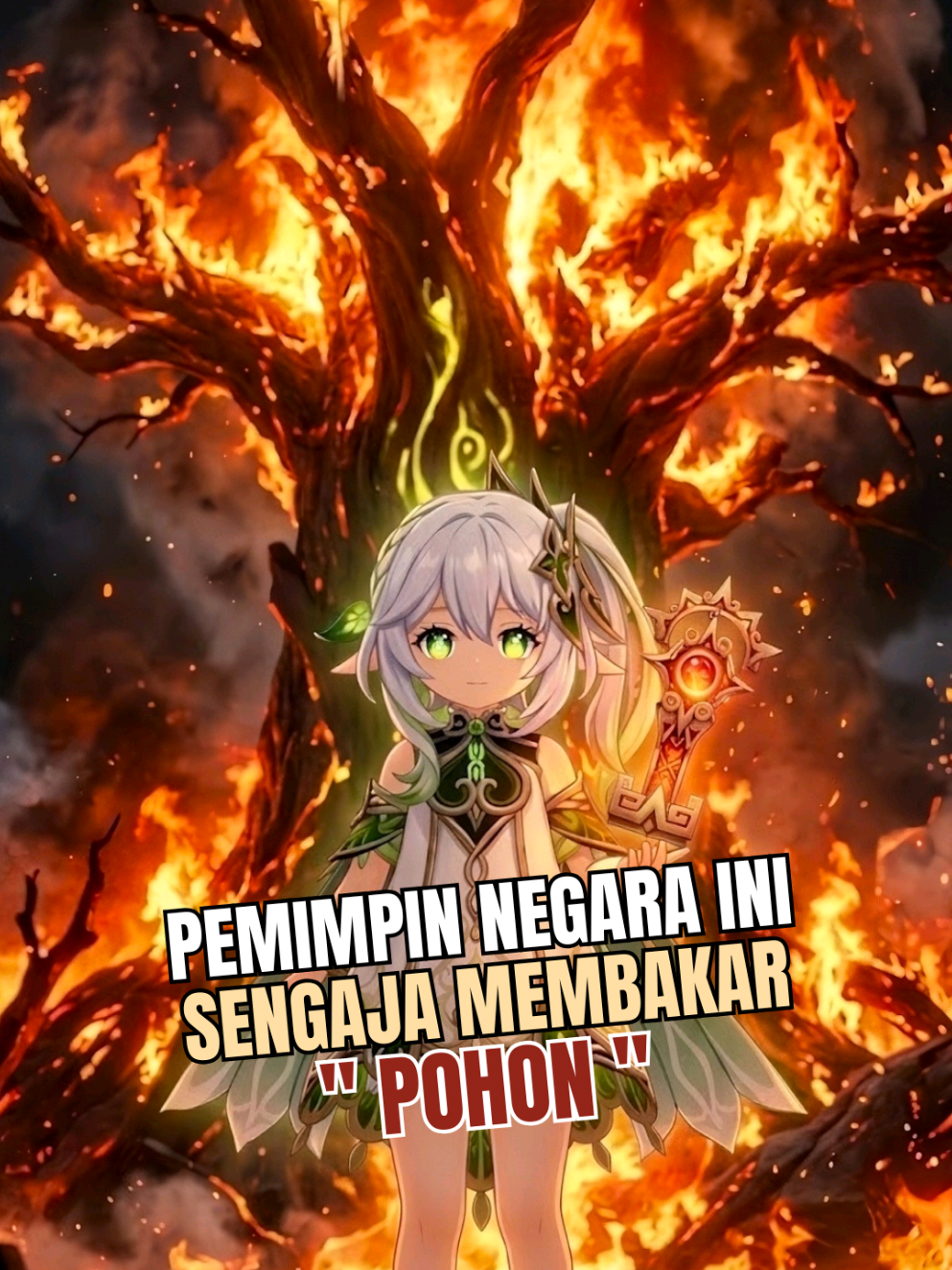 PEMIMPIN NEGARA INI SENGAJA MEMBAKAR POHON | Genshin Impact #primogems #GenshinImpact #nahida #dottore #hoyocreators 