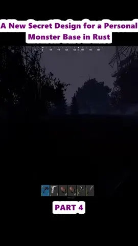 A New Secret Design for a Personal Monster Base in Rust (4)