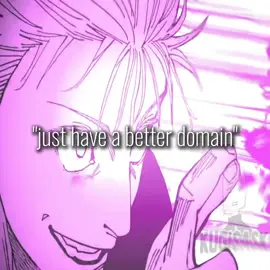 top 1 domain btw | gojo satoru edit #jujutsukaisen #jjk #gojo #satorugojo #anime 