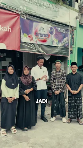 Traktir santri apapun yang mereka mau dalam 30 detik
