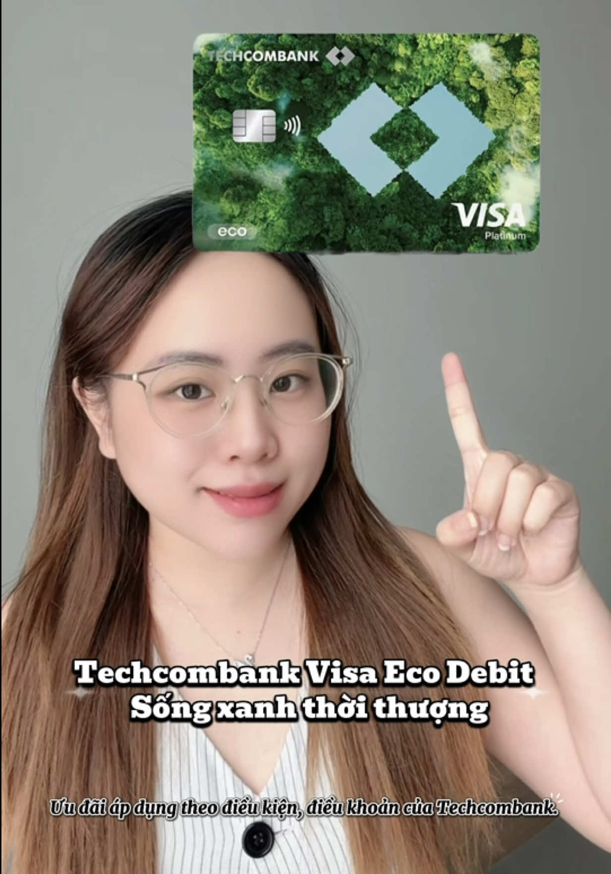 Cùng mình sống xanh ngày hôm nay  ##TechcombankMobile##VuotTroiHonMoiNgay##BeGreater##debitcard##thethanhtoan