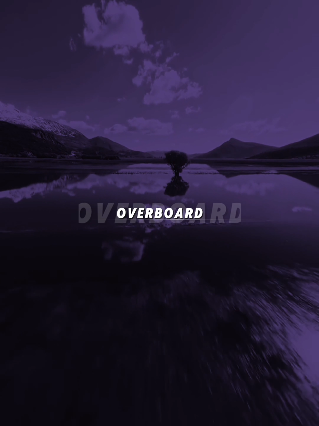 Overboard...🎵                  #CapCut #capcutpioneer #pioneertemplate #songlyrics #flypシ 