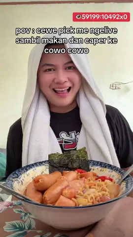 eh udah mulai laivnya🥺