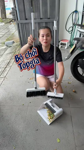 Bộ chổi tiện lợi topgia #bochoiquetnha #choiquetnhakemhotrac #topgia 